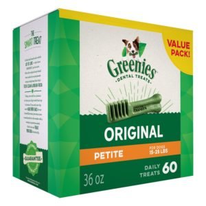 Dog teeth cleaning with GREENIES