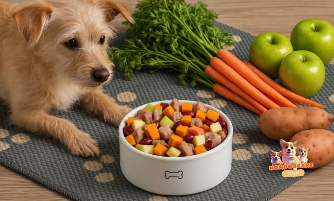 Make dog Food Beef & Sweet Potato