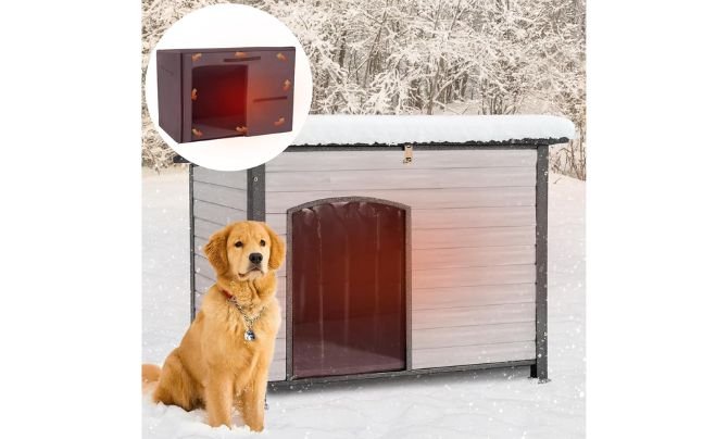 Aivituvin Insulated Outdoor Dog House