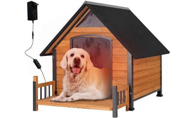 Aivituvin Outdoor Heated Dog House
