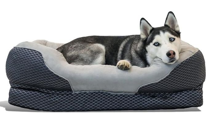 BarksBar Snuggly Sleeper Large Orthopedic Dog Bed