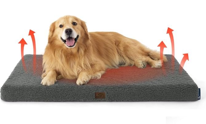 Bedsure Self-Warming Dog Bed Review – Best Non-Electric Orthopedic Bed for Large Dogs