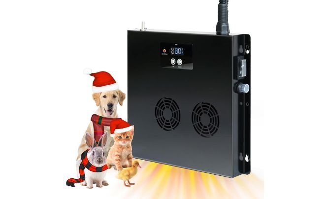 Briidea 400W Dog House Heater with PTC Rapid Heating