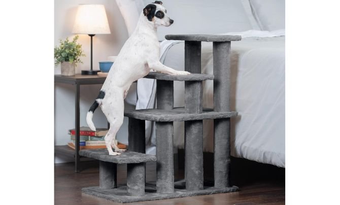 Furhaven Steady Paws Multi-Step Pet Stairs