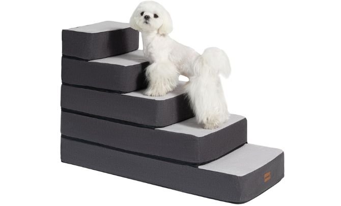 Garnpet 5-Step Adjustable Dog Stairs