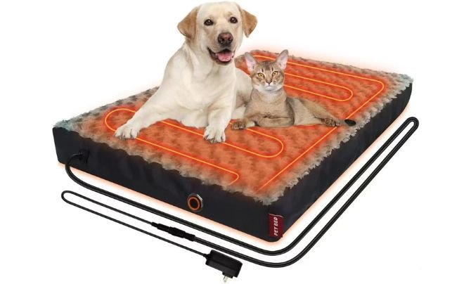 HyphessAda Heated Dog Bed Review – Best Heated Orthopedic Dog Bed for Large Breeds with Arthritis