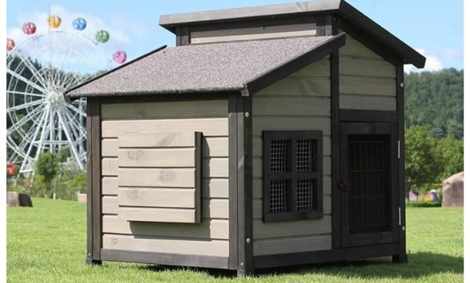 LCYDMJ Luxury Wooden Dog House Review