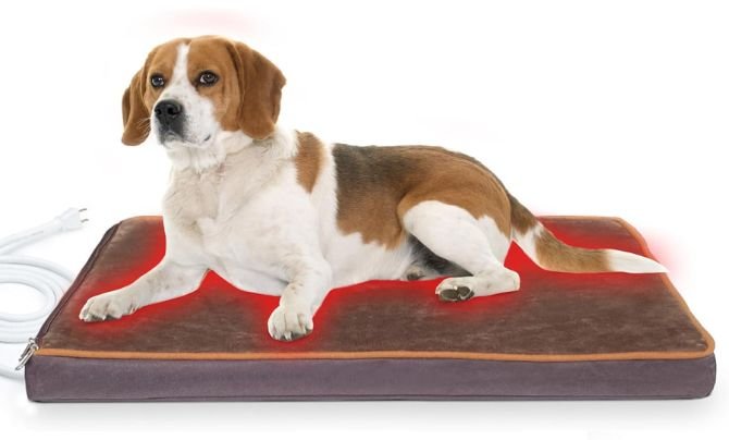 NAMOTEK Outdoor Heated Pet Bed Review – Best Heated Orthopedic Dog Bed for Winter Comfort