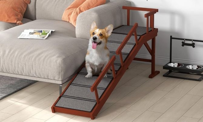 PawHut Dog Ramp Review: Best Dog Ramp for Bed or Couch