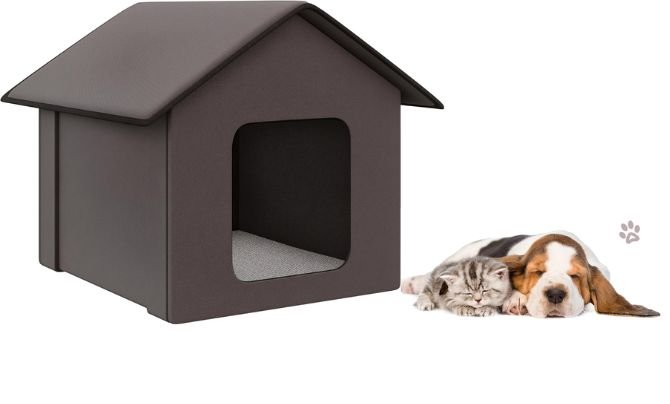 PawHut Heated Cat House