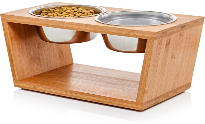 Pawfect Pets Elevated Dog Bowl Stand