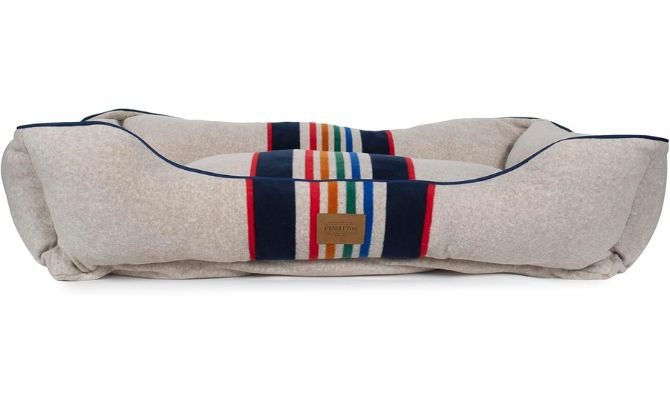 Best Dog Beds Made in USA - Pendleton Yellowstone National Park Kuddler Dog Bed