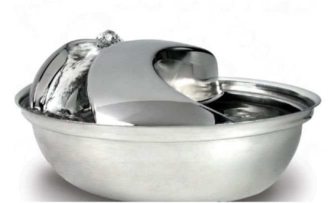 Pioneer Pet Stainless Steel Fountain Raindrop Design