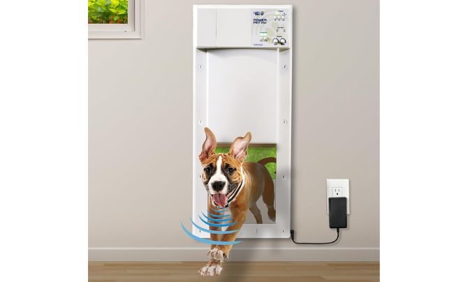 Power Pet Electronic Pet Door (PX-1, Medium)