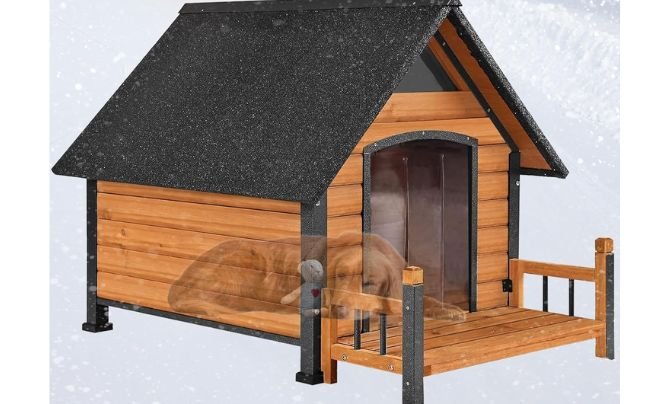 Suumerpety Outdoor Insulated Dog House