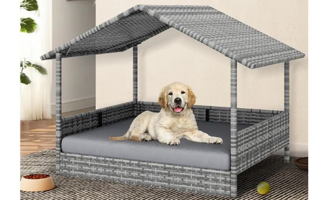 YITAHOME Large Wicker Dog House Review