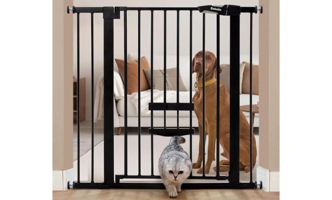 BABELIO 36-Inch Extra Tall Pet Gate