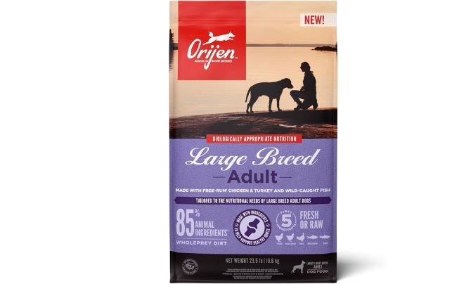 Best Large Breed Dog Food for Active and Healthy Adult Dogs – ORIJEN Grain Free High Protein Dry Dog Food Review
