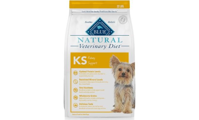 Blue Buffalo Natural Veterinary Diet KS Kidney Support Dry Dog Food Review