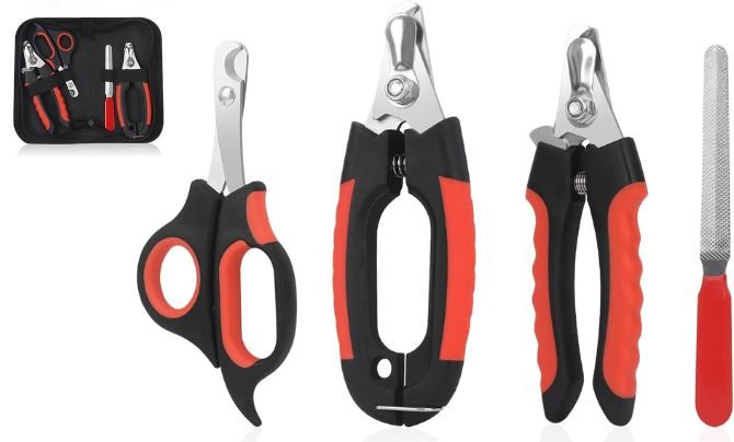 Bretheil Dog Nail Clippers Trimmer Set