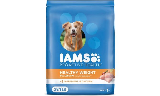 IAMS Proactive Health Healthy Weight Control Adult Dry Dog Food – Best Low Fat Dog Food for Weight Management