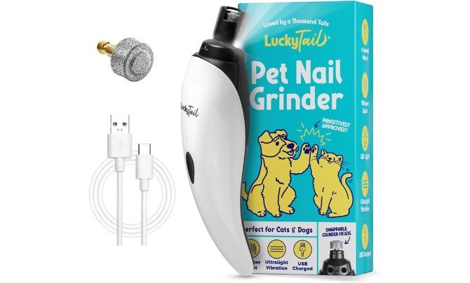 LuckyTail Pet Nail Grinder