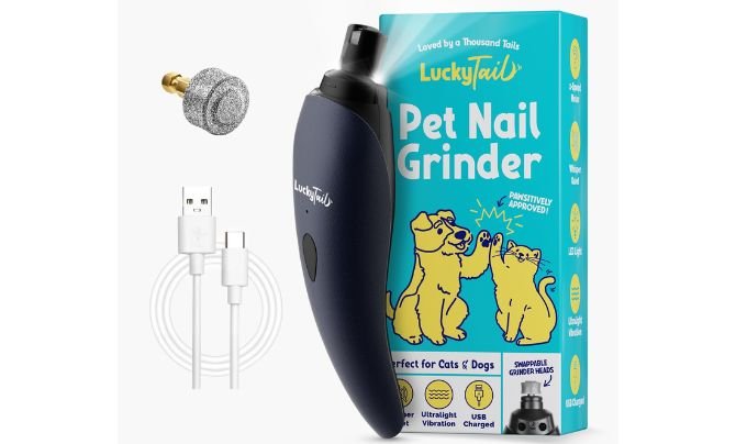 LuckyTail Pet Nail Grinder