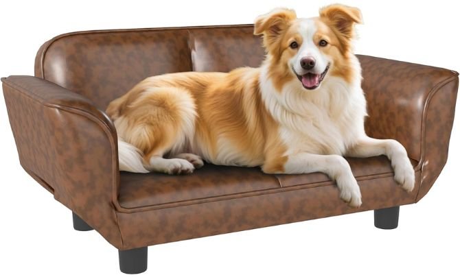 PawHut Pet Sofa Dog Bed Couch