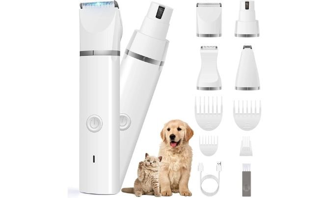 Veeconn Dog Clippers Grooming Kit