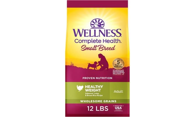 Wellness Complete Health Small Breed Healthy Weight Dog Food Review – Turkey & Grains (12 lb Bag)