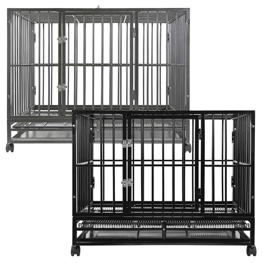 View of Best Heavy Duty Dog Crate Review - How Dog Care