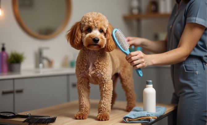 How to Poodle Grooming And Beautiful Hair Care