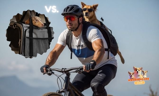 Backpack for Dogs vs Carriers / Crates