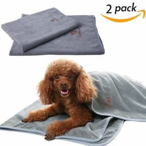 best dog towel for drying dogs by SCENEREAL 
