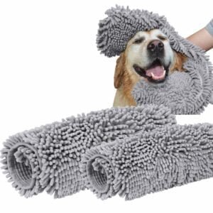best dog towel for drying dogs by Turquoize
