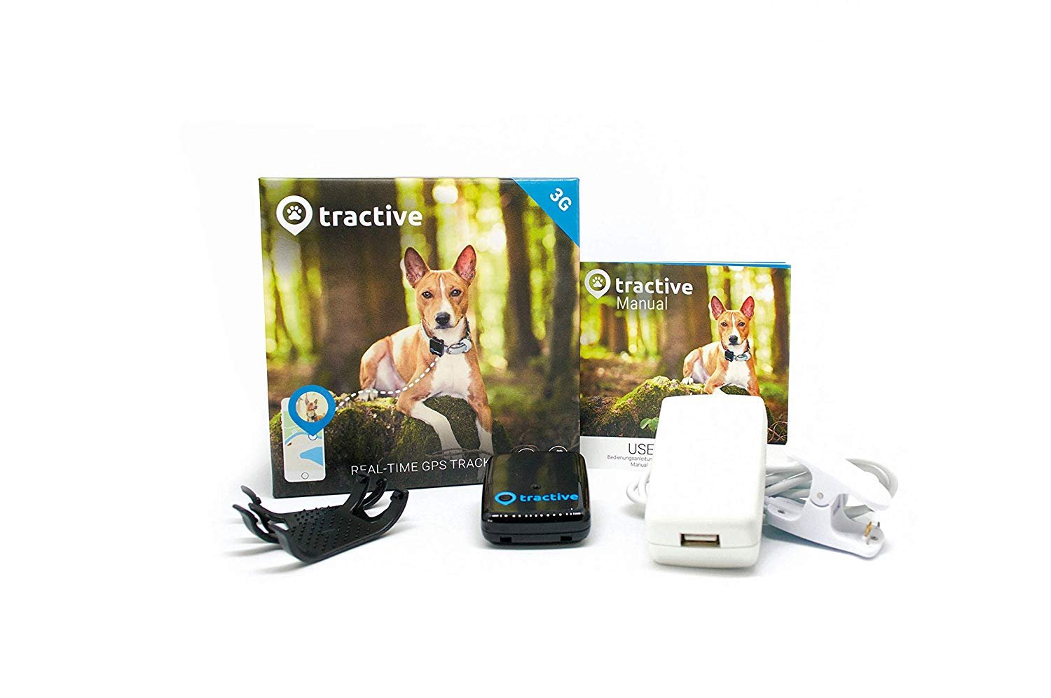 tractive 3g dog gps tracker and pet finder