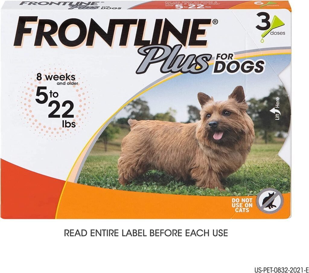 FRONTLINE Plus for Dogs Flea and Tick Treatment