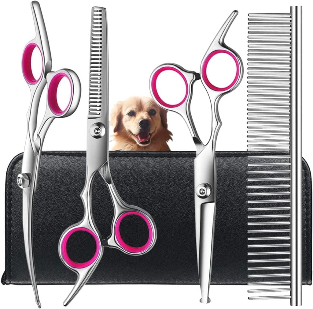TINMARDA Dog Grooming Scissors Kit