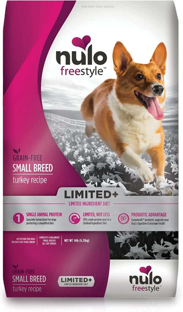 Nulo Freestyle Limited Ingredient Small Breed Dog Food, Premium Allergy Friendly Adult & Puppy Grain-Free Dry Kibble Dog Food