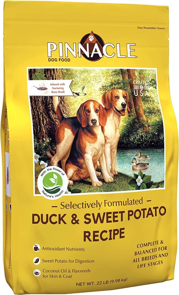 Pinnacle Duck & Sweet Potato Dry Dog Food 22 lb