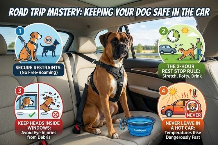 Road Trip Mastery: Keeping Your Dog Safe in the Car