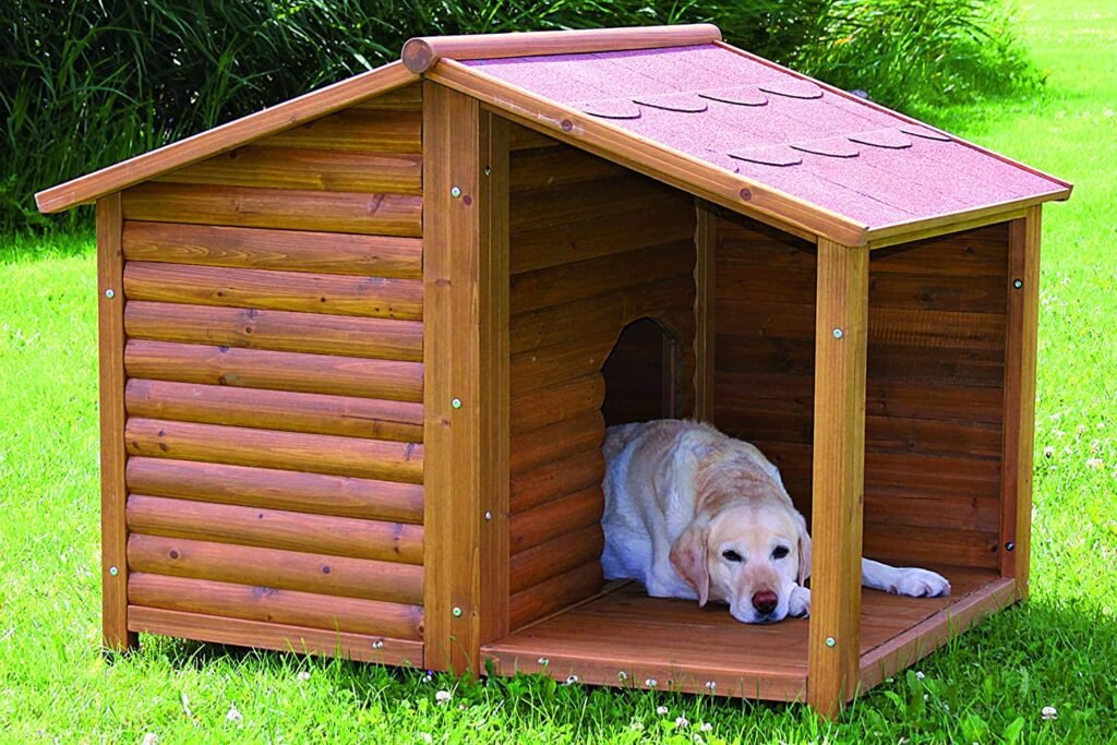 TRIXIE Pet Products Rustic Dog House, Large