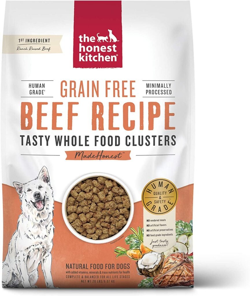 The Honest Kitchen Whole Food Clusters Grain Free Beef, 20 lb Bag