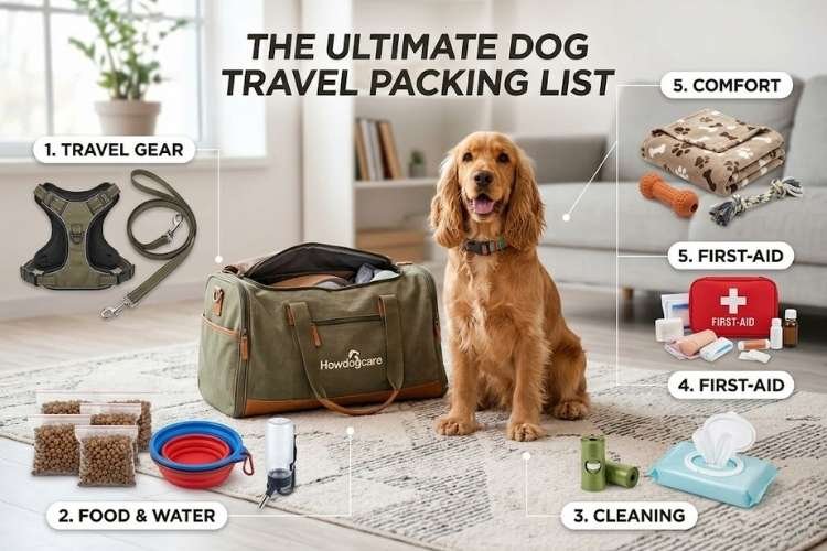 The Ultimate Packing List for Traveling with a Dog