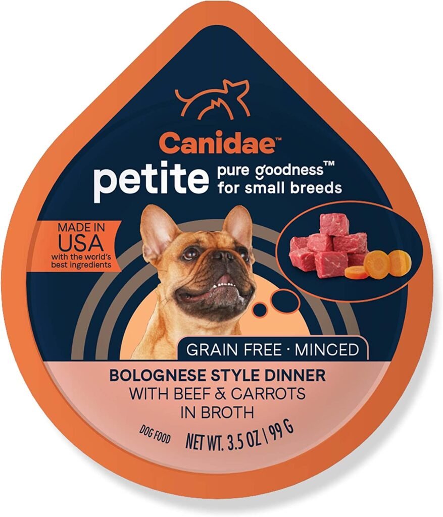 CANIDAE PURE Petite Grain Free Wet Dog Food For Small Breeds