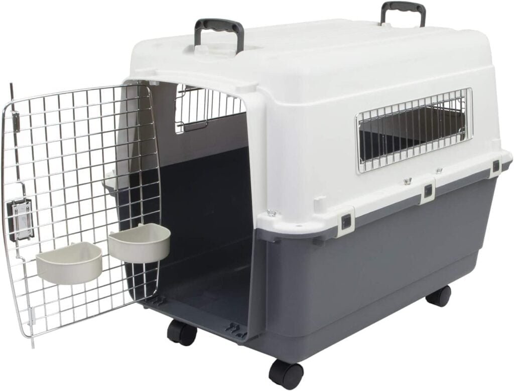 Chesapeake Bay Heavy-Duty Rolling Airline Pet Crate-Large
