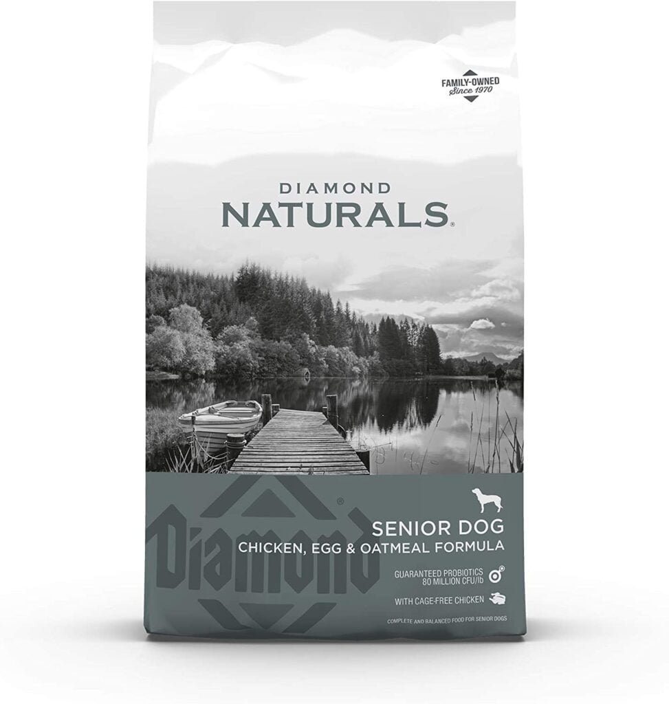 Diamond Naturals Senior Real Meat Recipe Natural Dry Dog Food With Real Cage Free Chicken