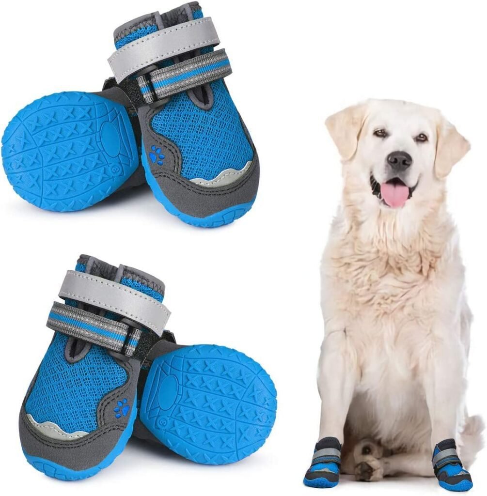 Dociote Breathable Dog Booties for Hot Pavement Dog Boots