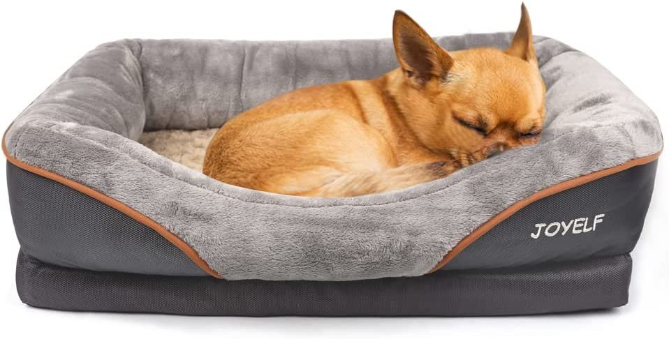 JOYELF Memory Foam Dog Bed Small Orthopedic Dog Bed & Sofa