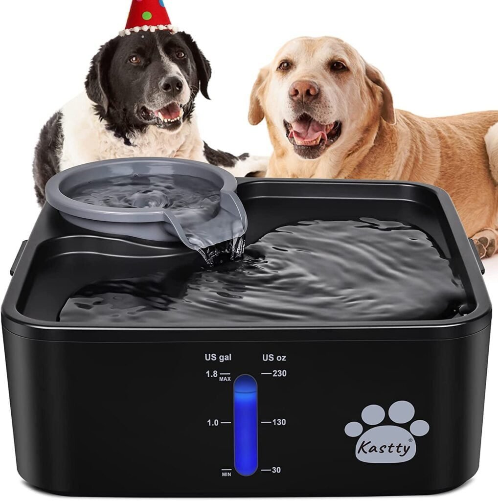 Kastty Dog Water Fountain Review: An Ultra-Large and Premium Water Dispenser for Large Dogs and Multi-Pet Homes
